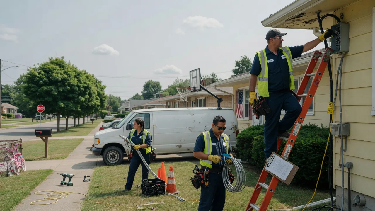 Licensed Electrician in Young America, IN near me